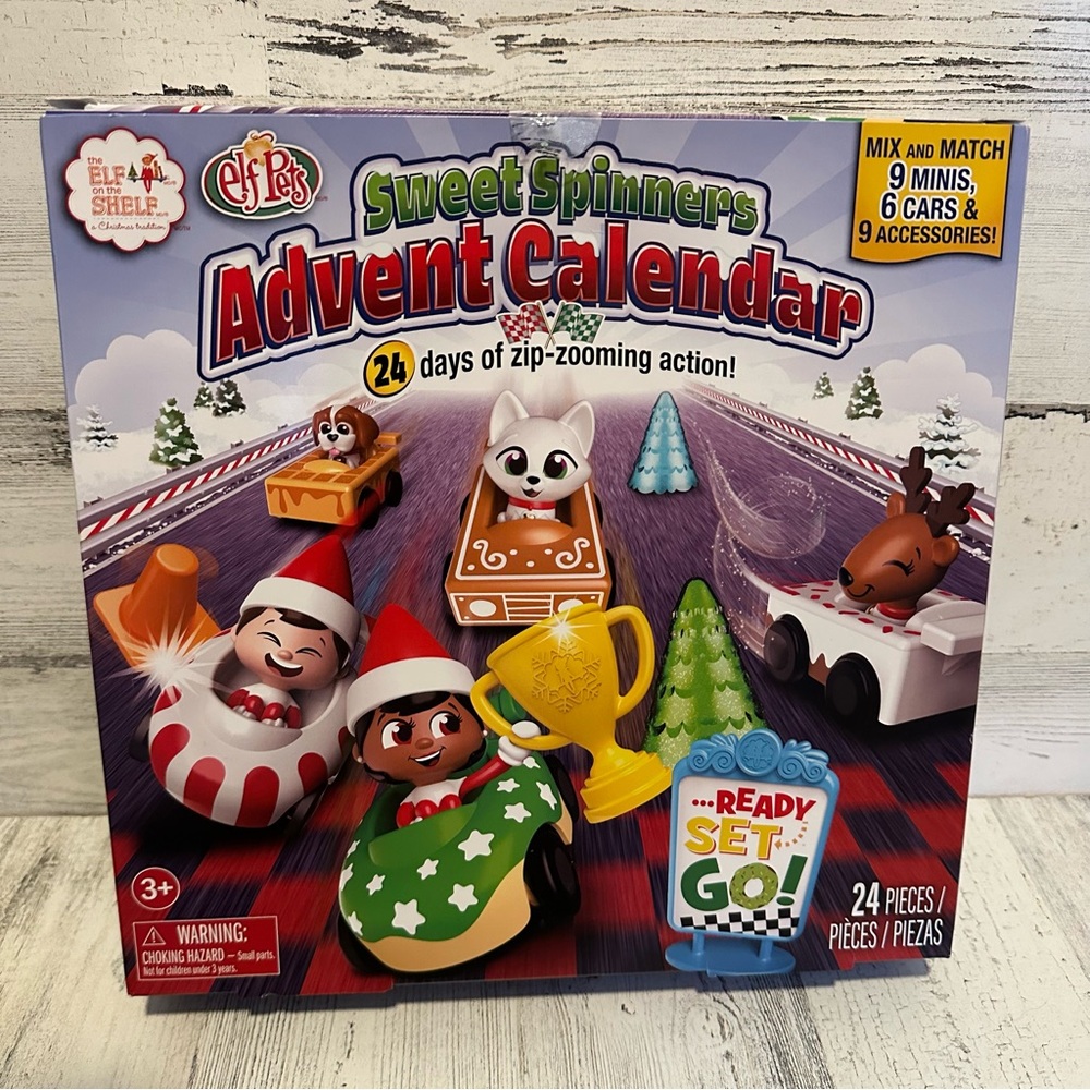 The Elf on the Shelf Sweet Spinners Advent Calendar NEW